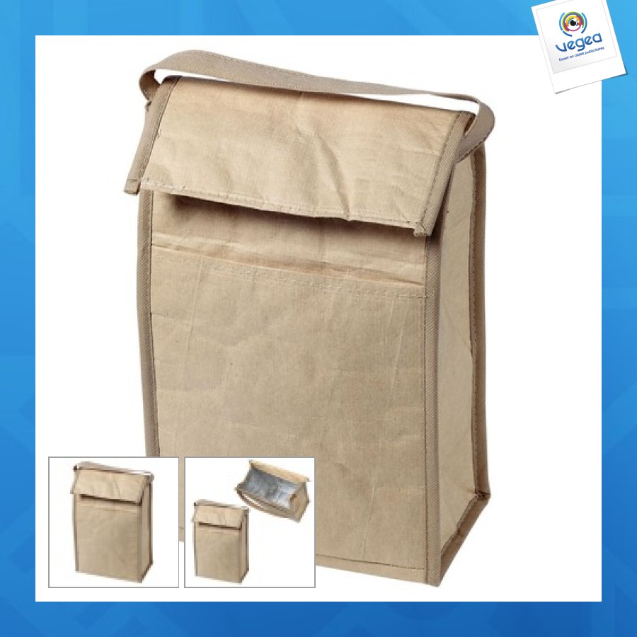 Sac isotherme promotionnel paper, grand