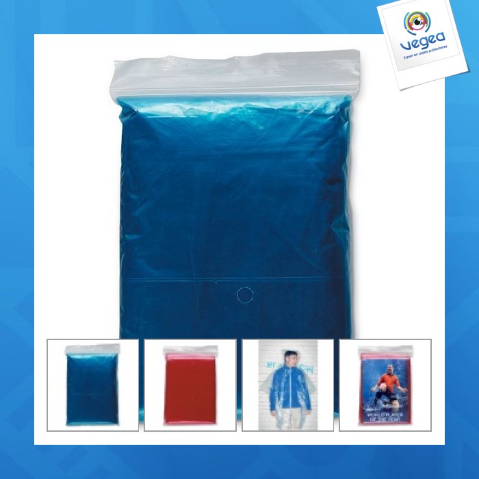 Poncho personnalisable de secours
