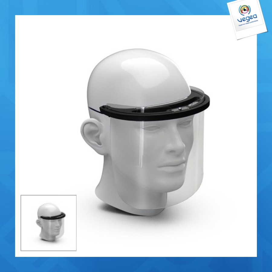 Visière de protection personnalisable pour le visage premium
