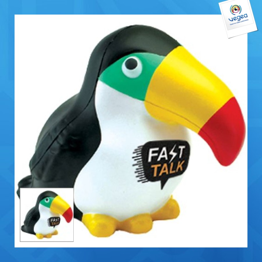 Toucan anti-stress publicitaire