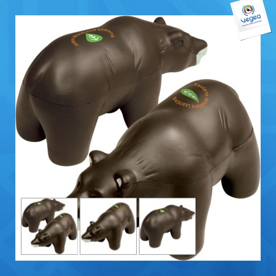 Ours brun anti-stress