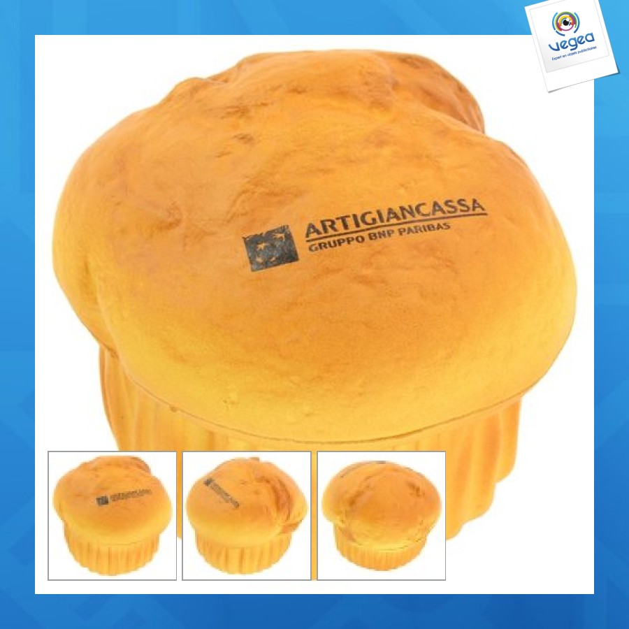 Muffin anti-stress publicitaire