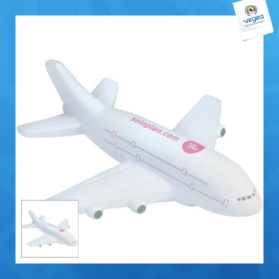 Avion anti-stress personnalisé