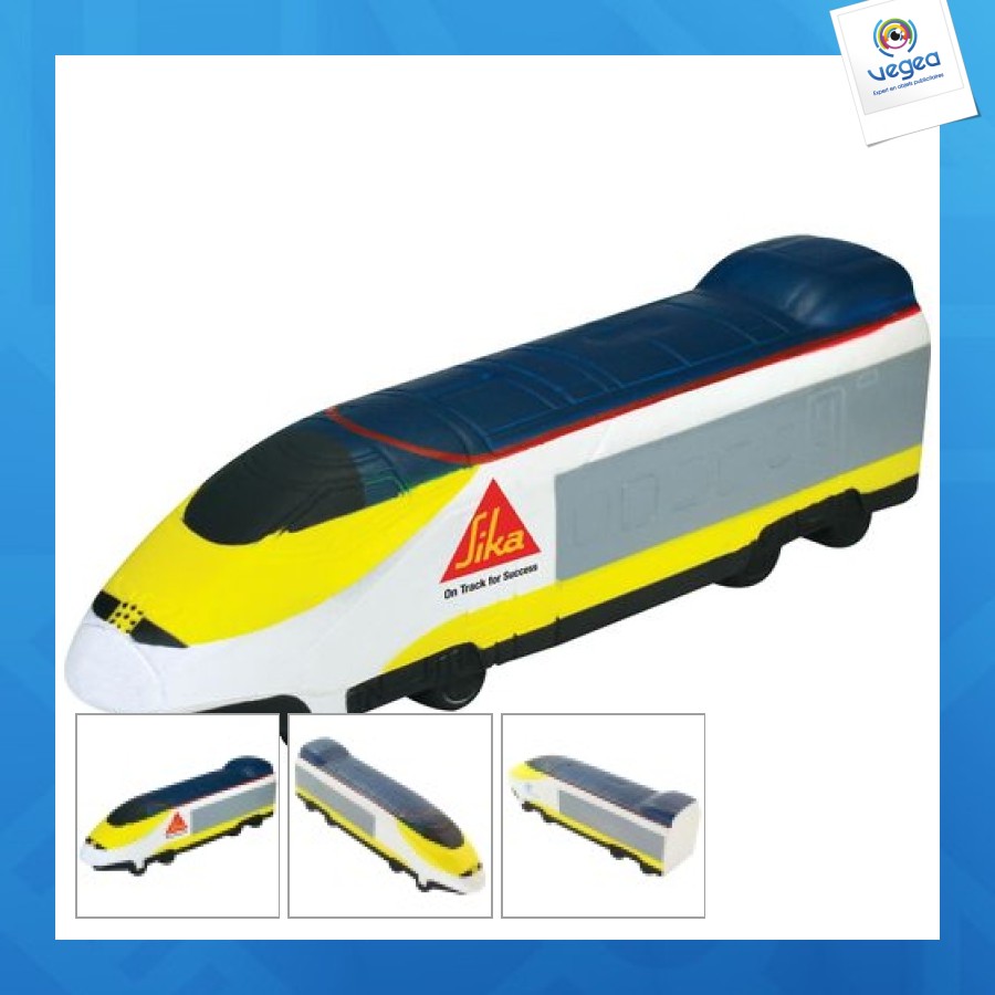 Train à grande vitesse - tgv anti-stress avec logo