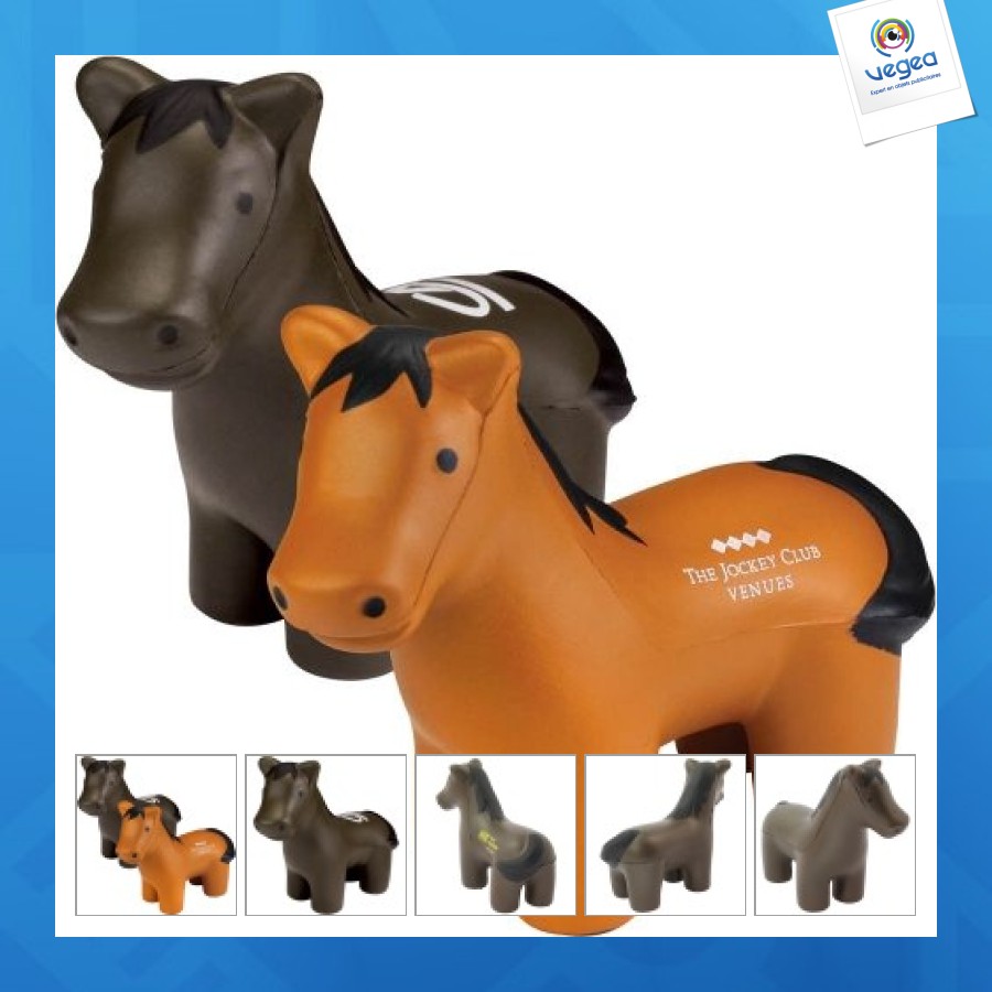Cheval anti-stress publicitaire