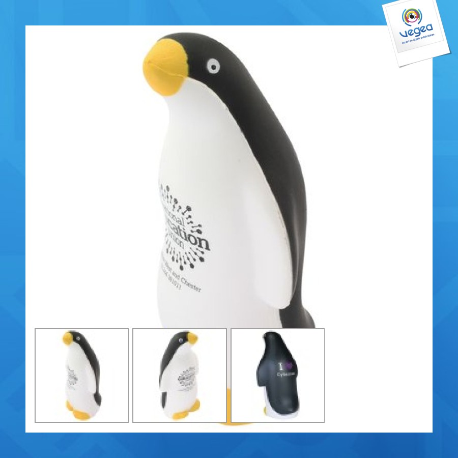 Pingouin anti-stress publicitaire