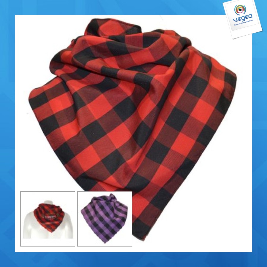 Foulard publicitaire cachirulo importation