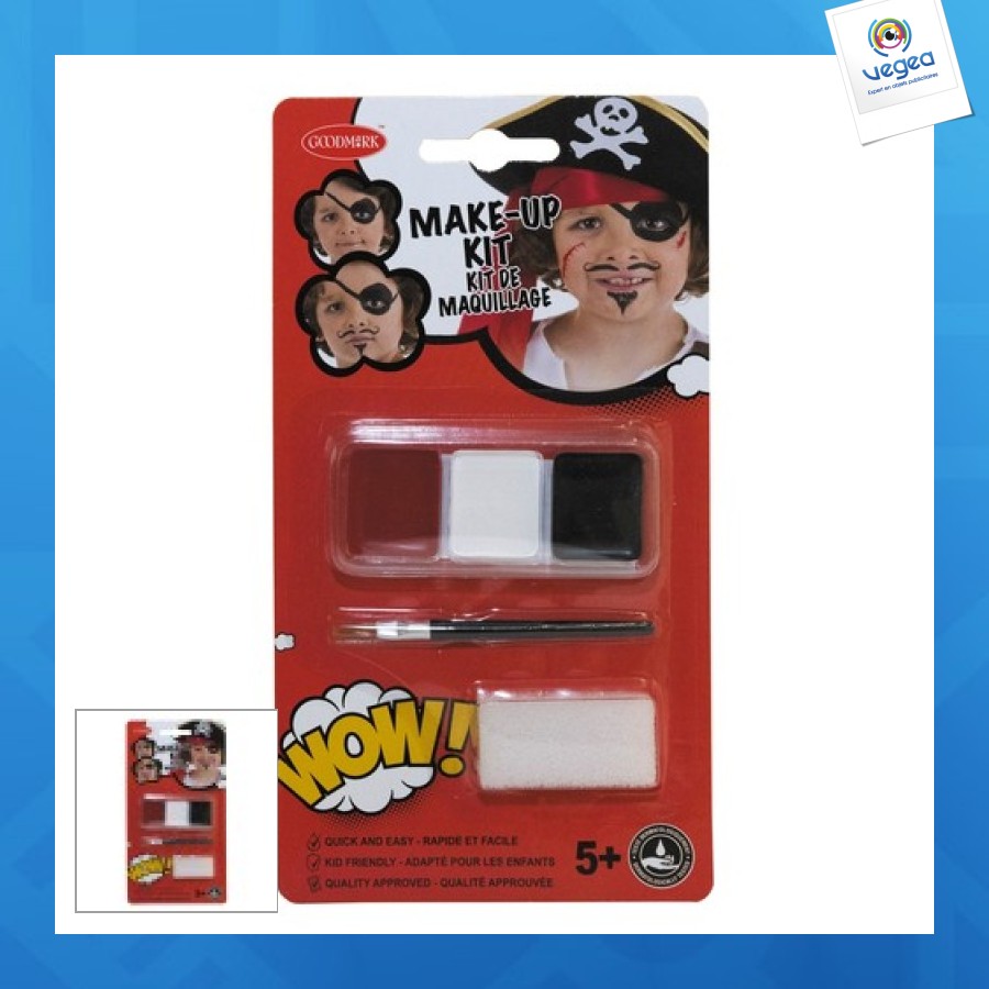 Kit maquillage promotionnel pirate