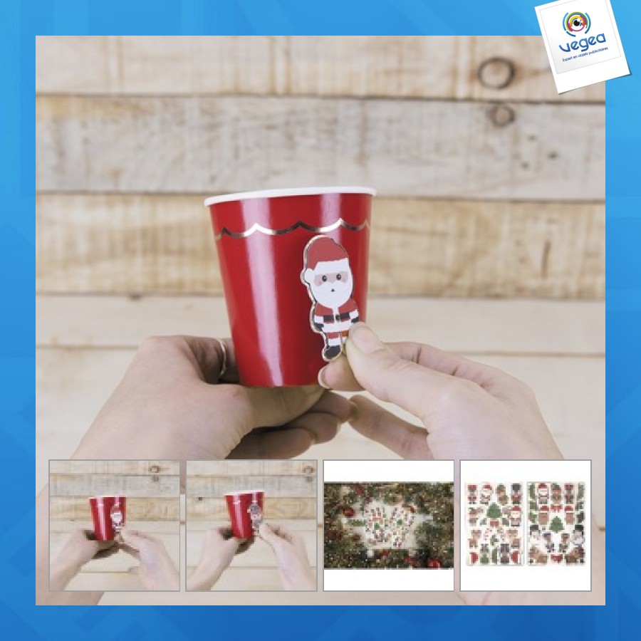 Stickers sweety xmas x 45pcs