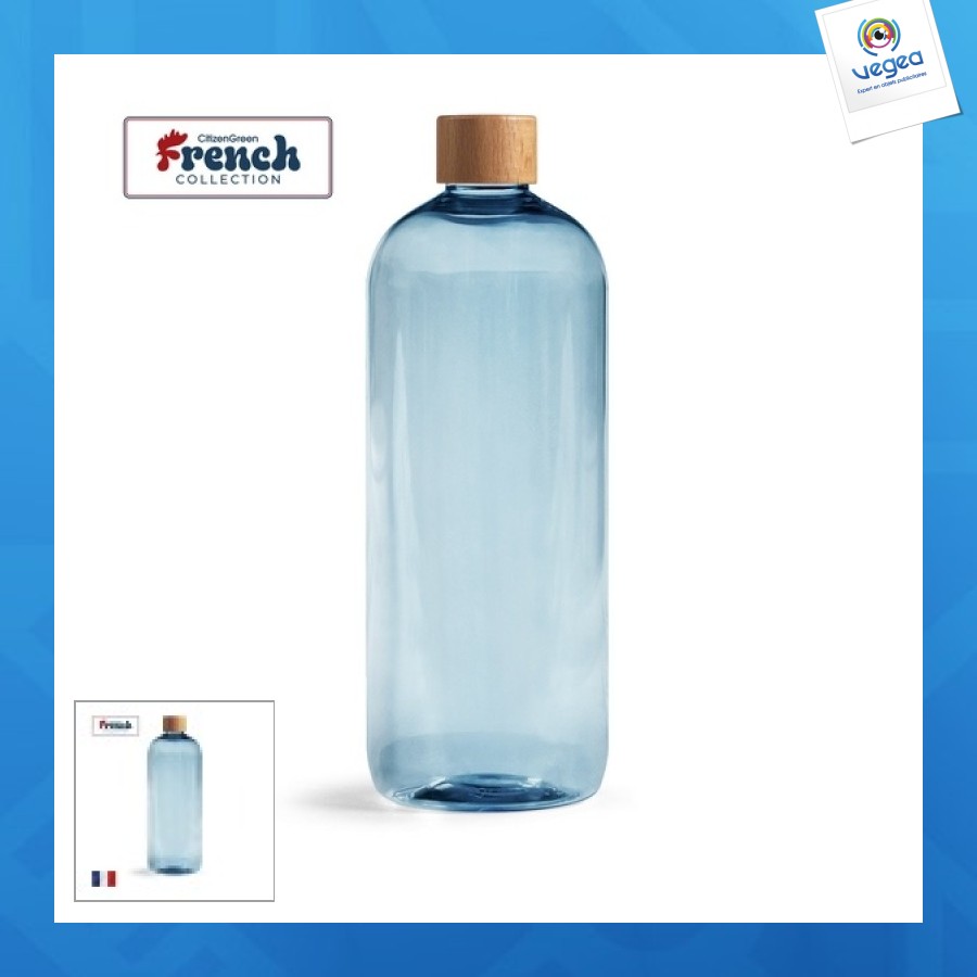 Bouteille 1l rpet - fabrication france