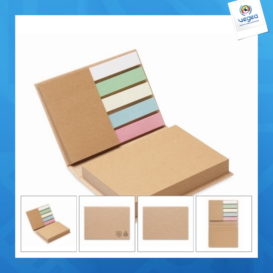 Set de notes en papier recyclé
