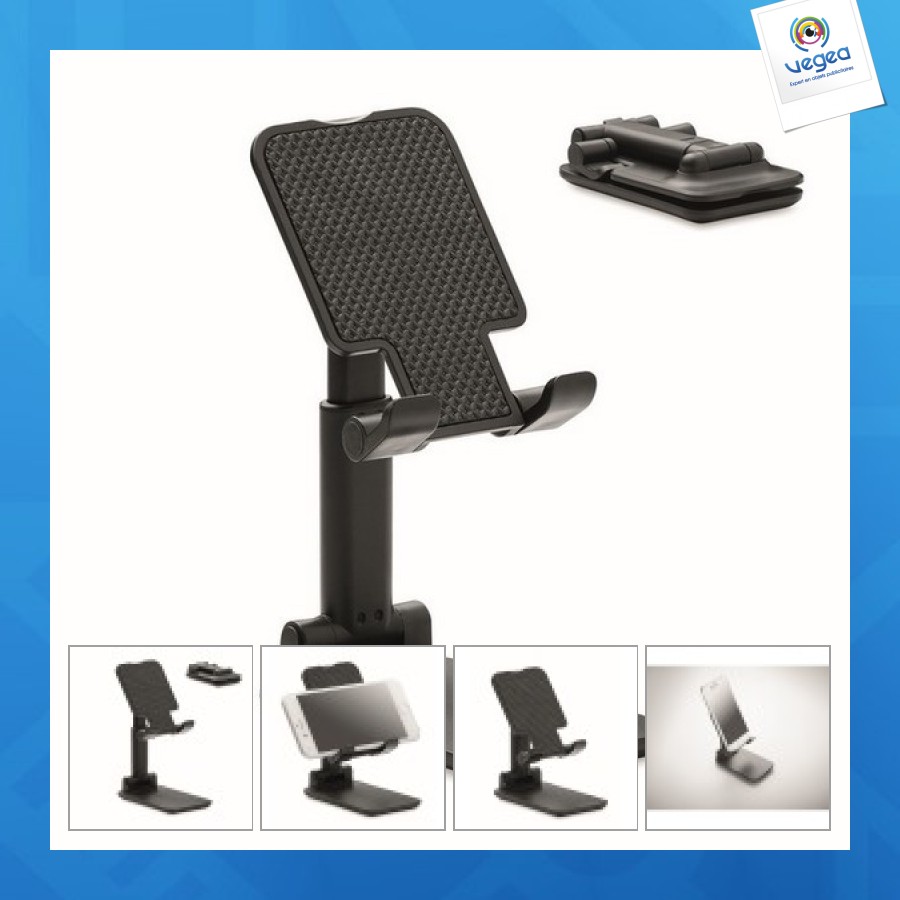 Flob - support téléphone publicitaire pliable abs