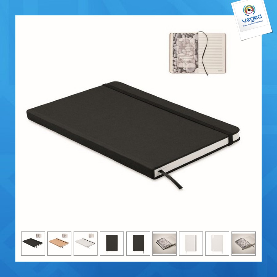 Carnet a5 en carton recyclé
