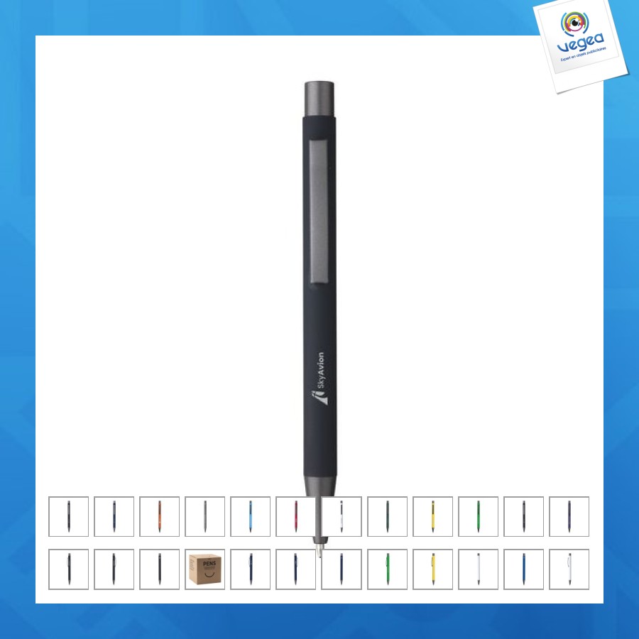 Brady soft touch recycled alu stylo