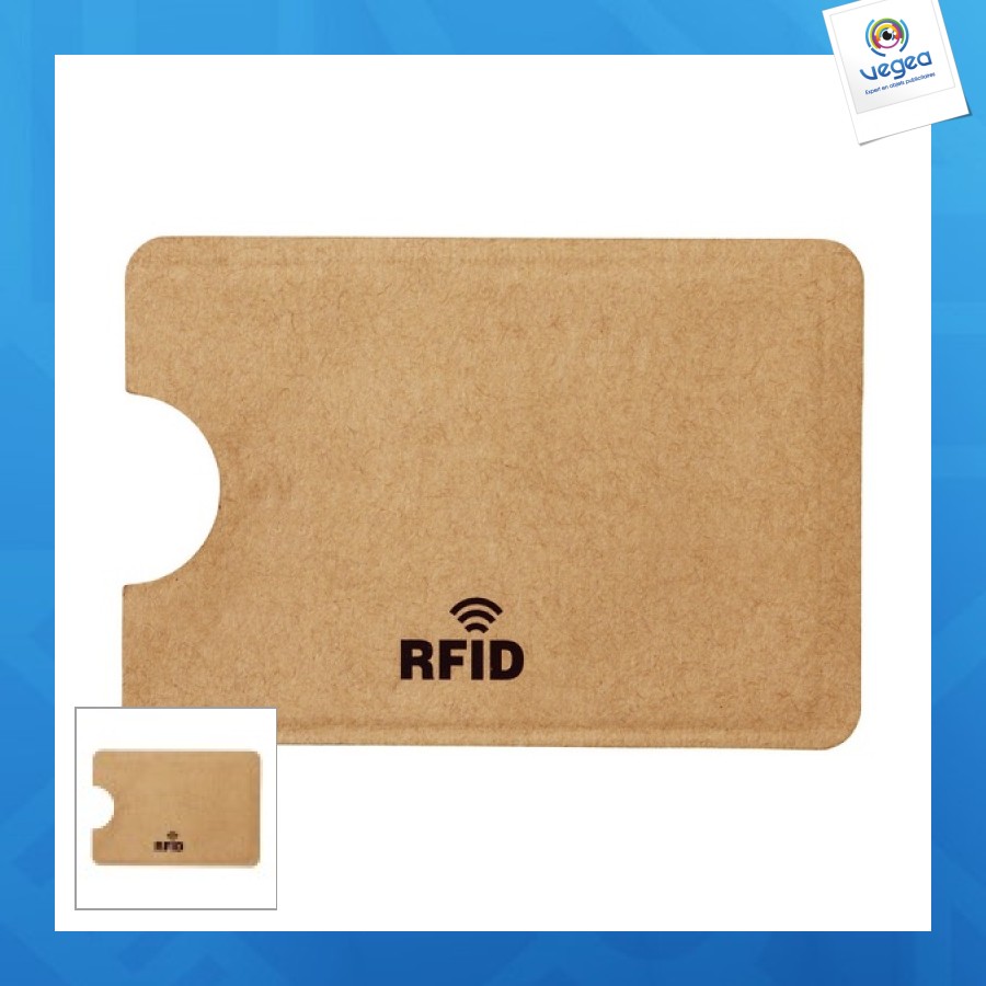 Blakbal porte-carte de crédit personnalisable
