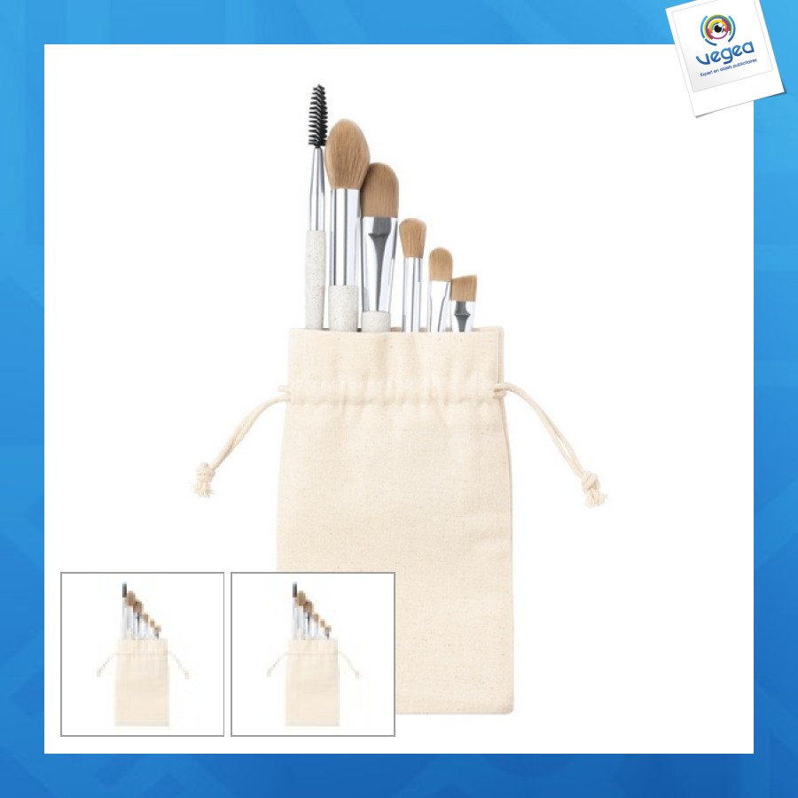 Ensemble de pinceaux de maquillage personnalisable