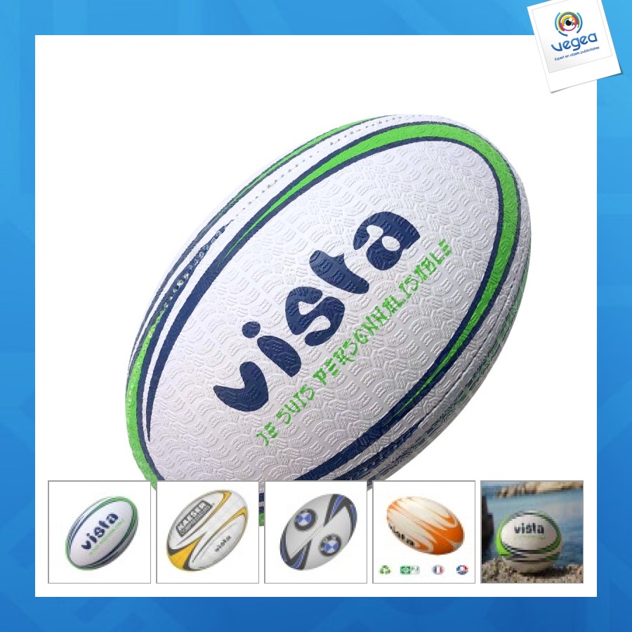 Ballon de rugby recyclé personnalisé
