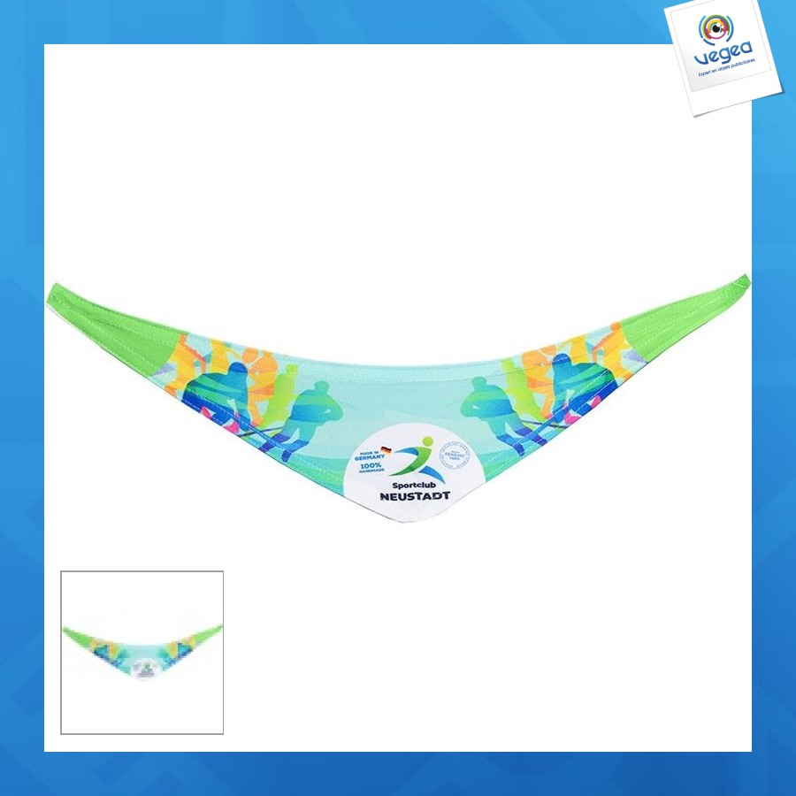 Bandana allemagne sublimé pour peluche $s