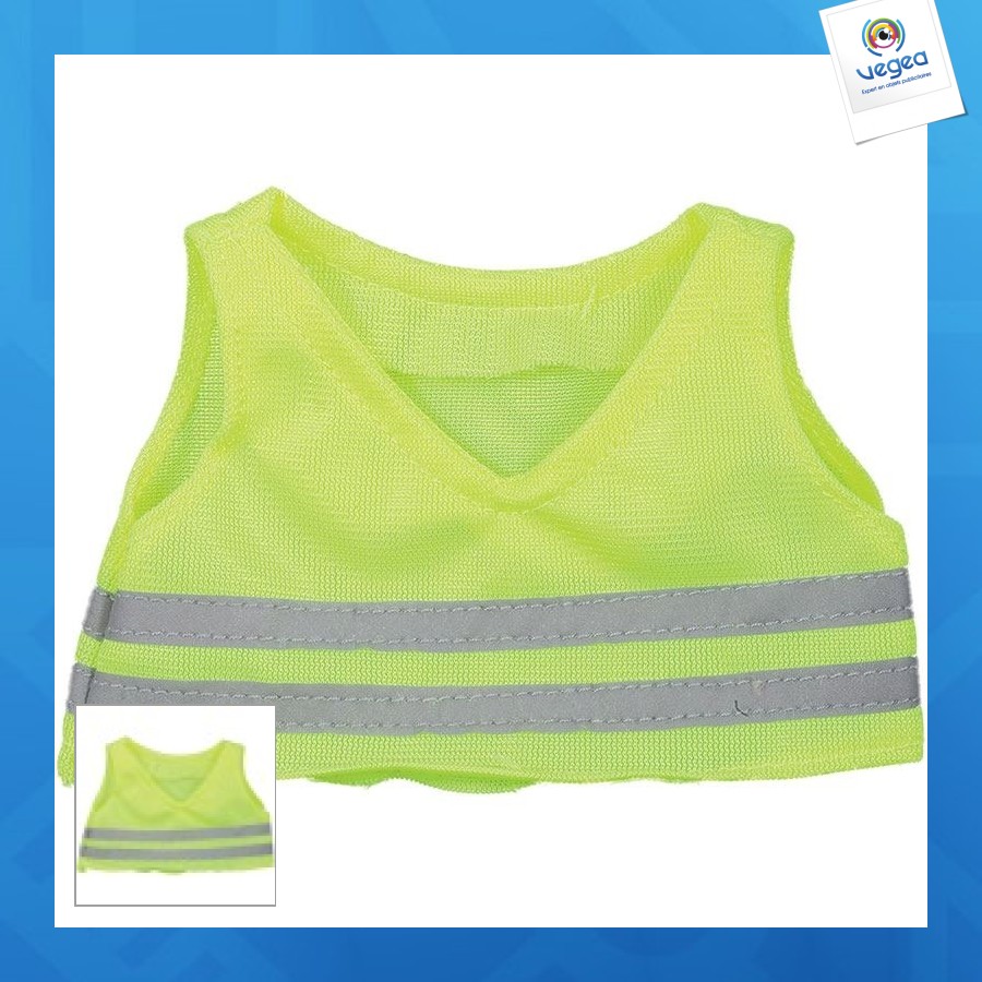 Gilet de sécurité peluche s