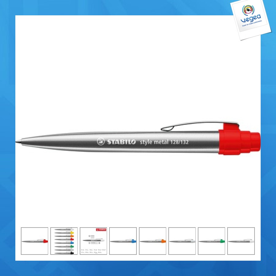 Stabilo publicitaire style metal stylo à bille