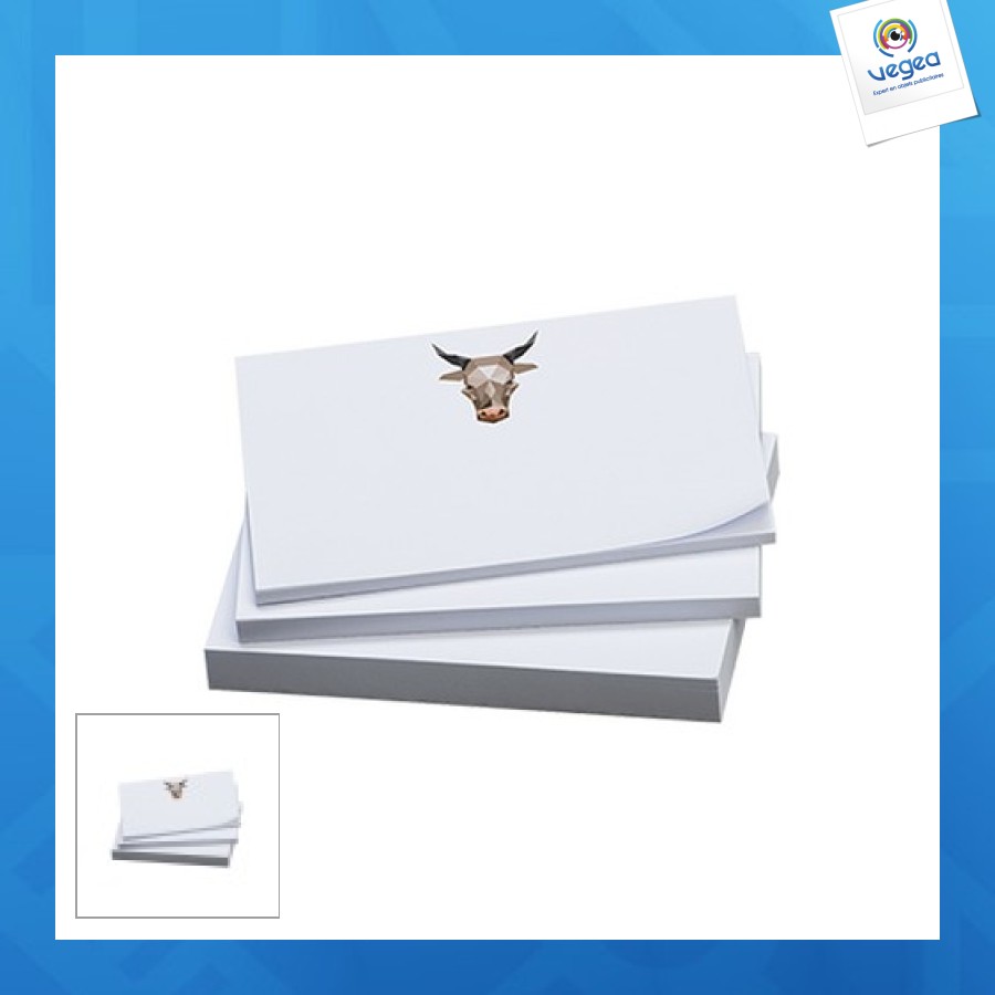 Bloc repositionnable 140x75mm 50 feuilles