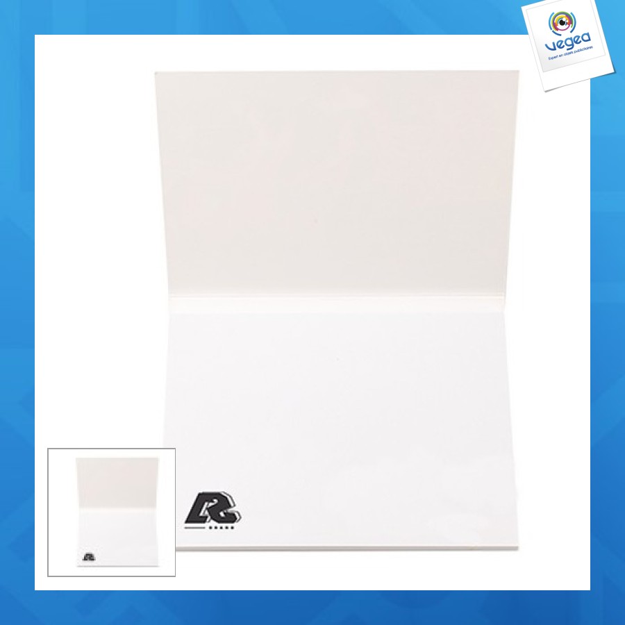 Bloc repositionnable avec couverture 25 feuilles
