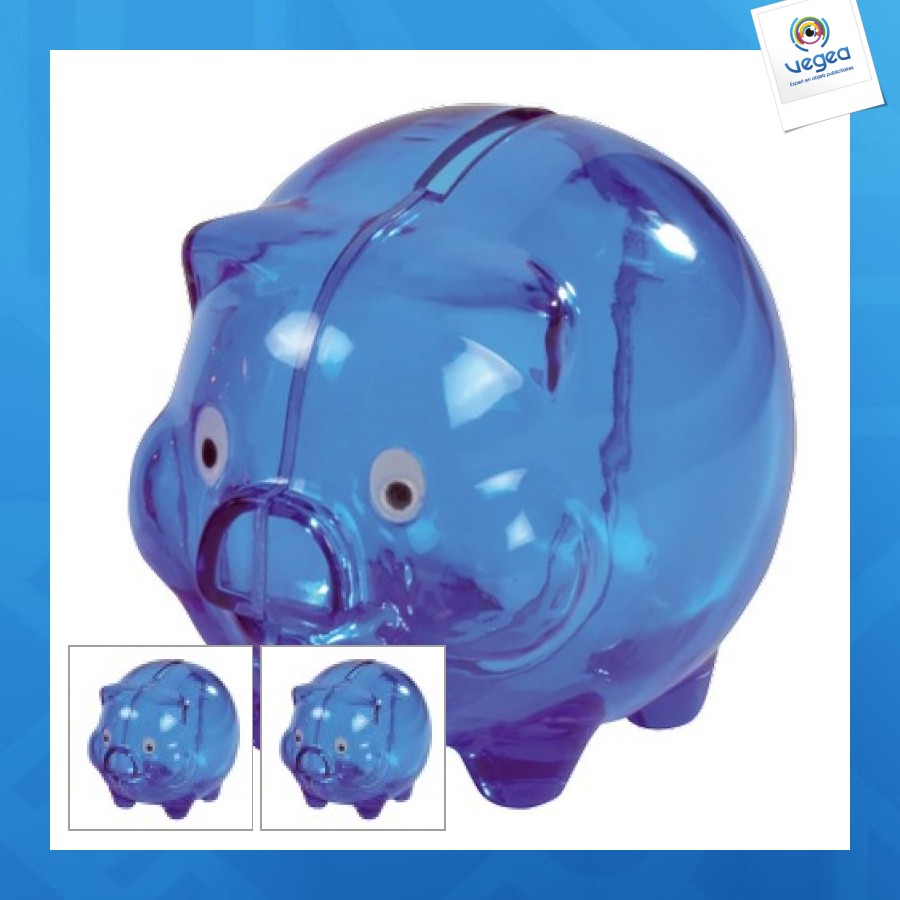 Tirelire publicitaire petit cochon