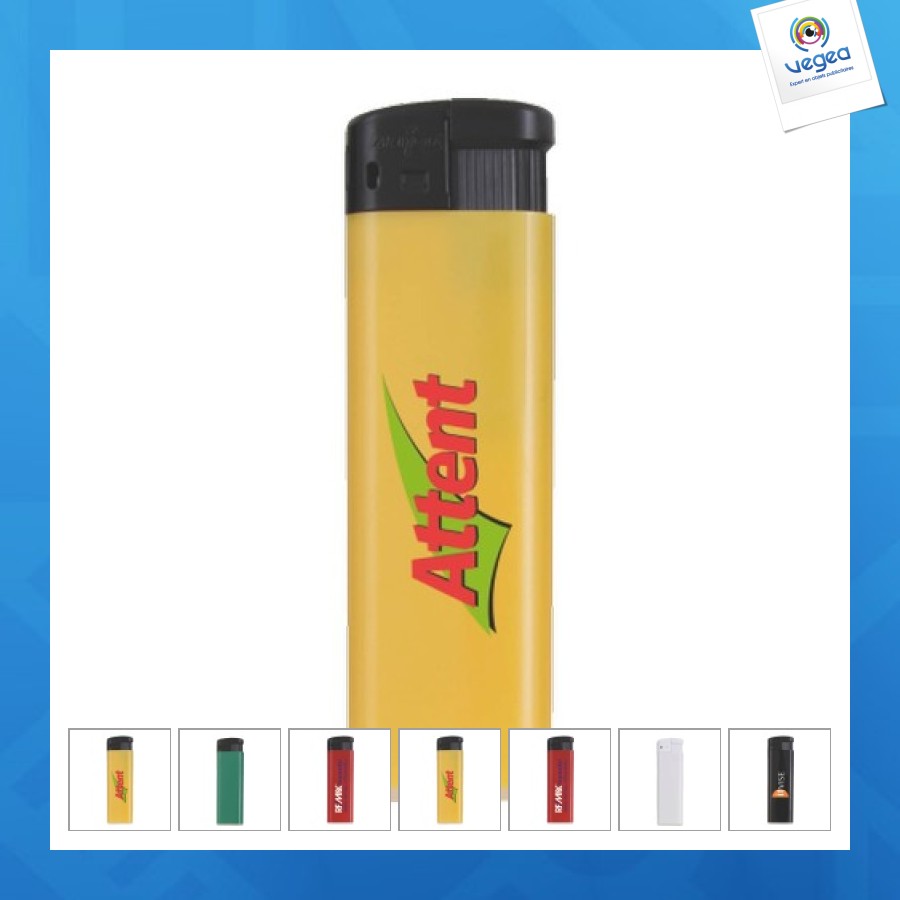 Briquet électronique avec logo hc