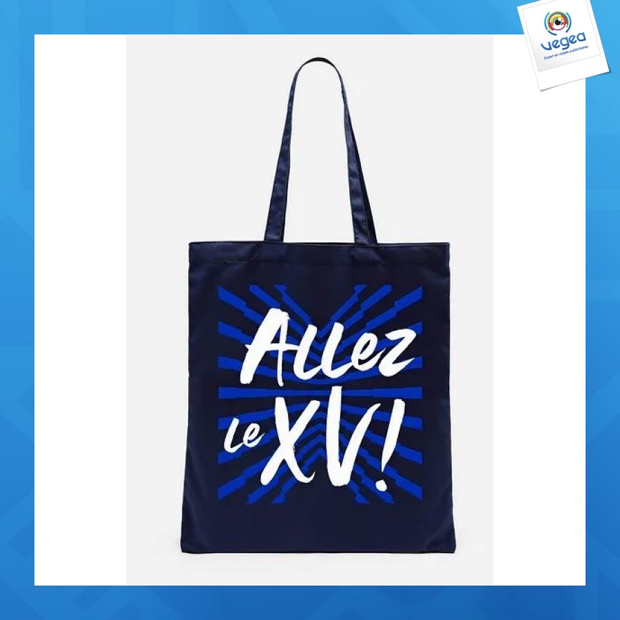 Tote bag coupe du monde de rugby personnalisable