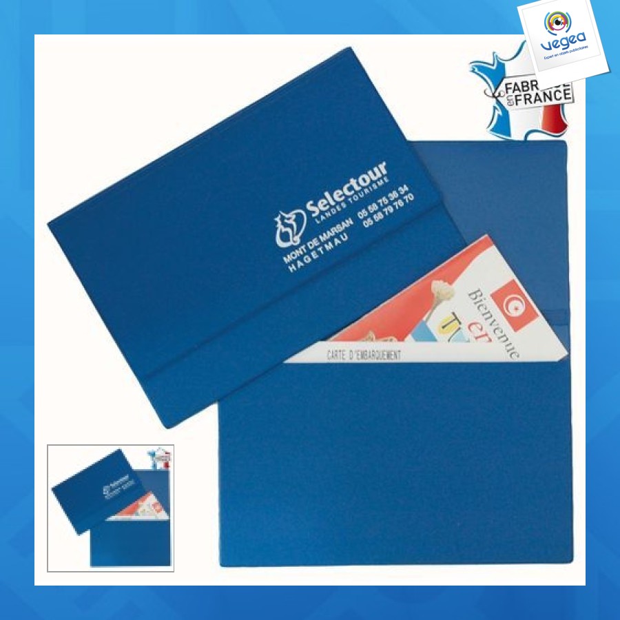 Pochette voyage publicitaire 1 poche