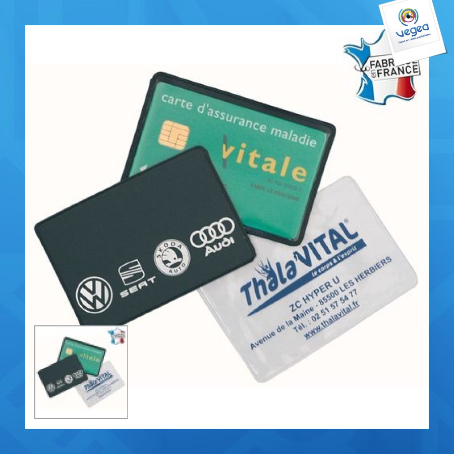 Etui personnalisé 1 carte souple