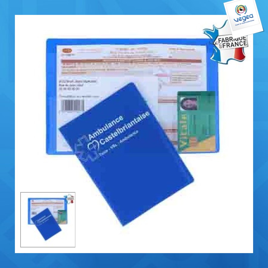 Garde ordonnance personnalisable 3 poches