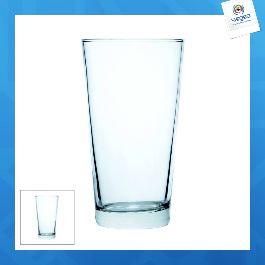 Verre à bière publicitaire 58cl