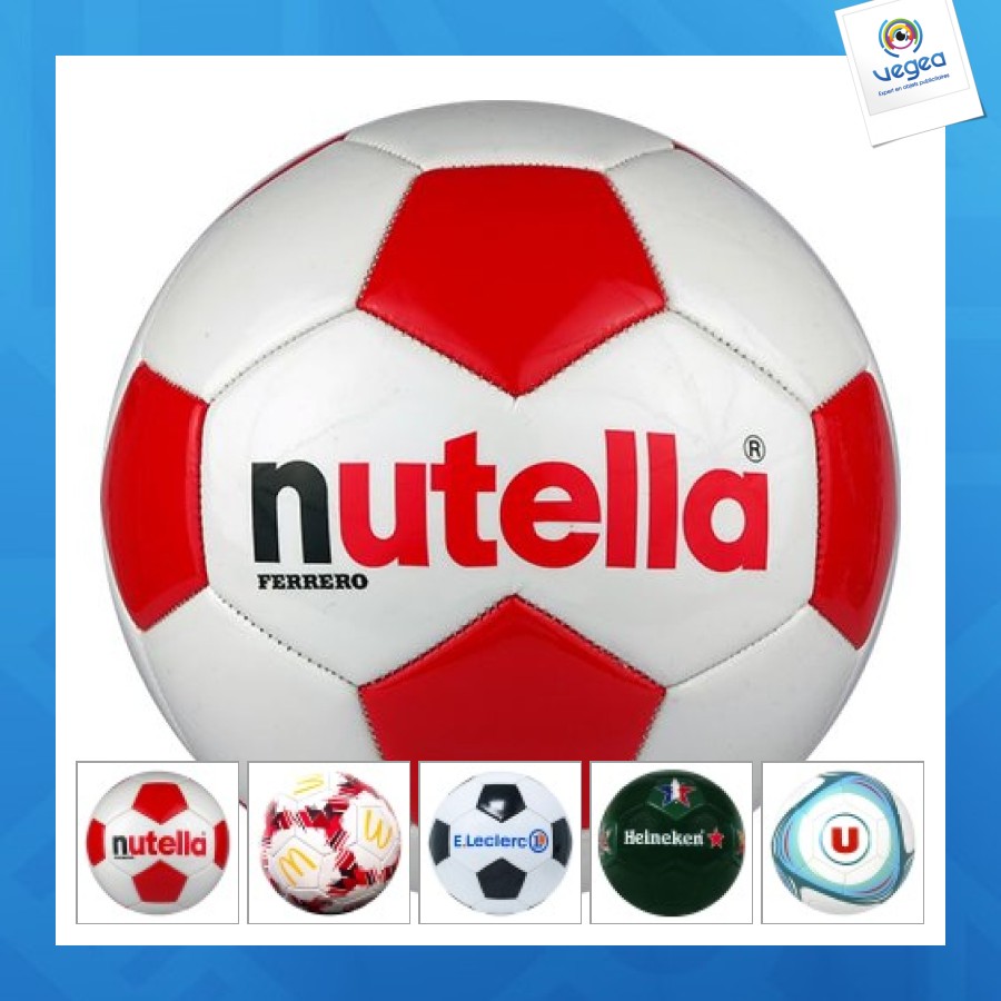 Ballon de football publicitaire loisir éco taille 5