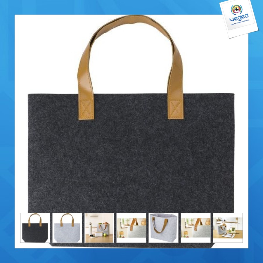 Sac shopping en feutre personnalisé rpet hunter