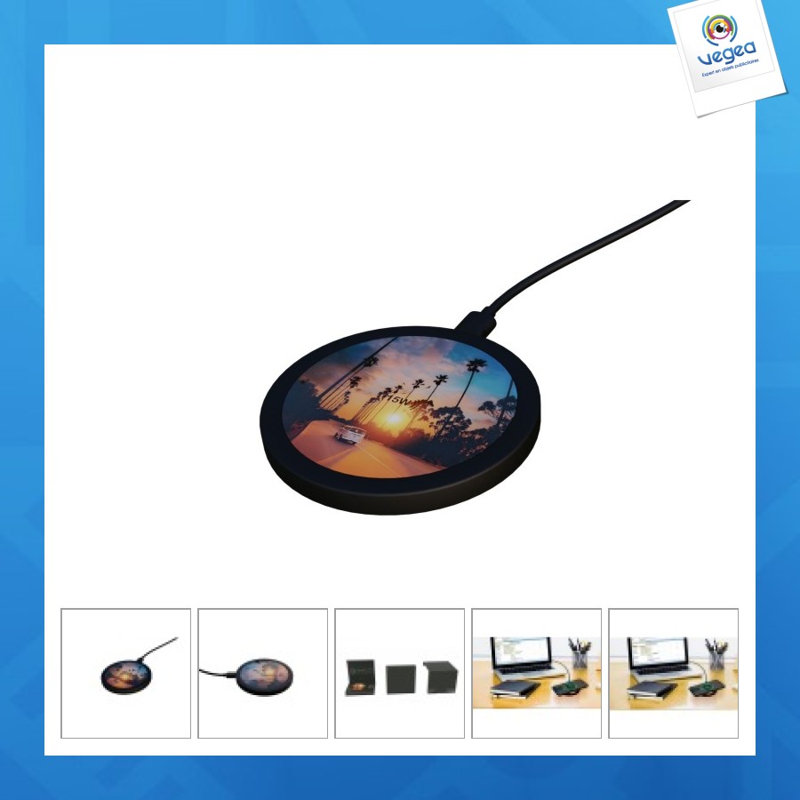 Base à induction 15w soft touch garantie 3 ans