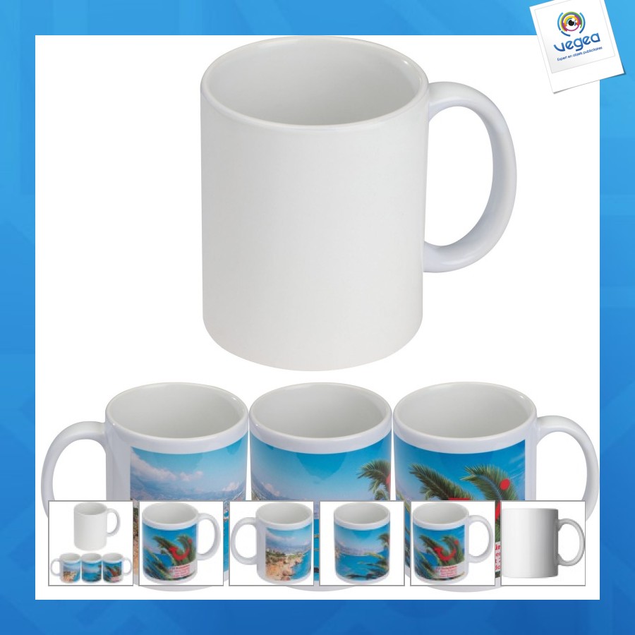 Tasse classique pour marquage all-over