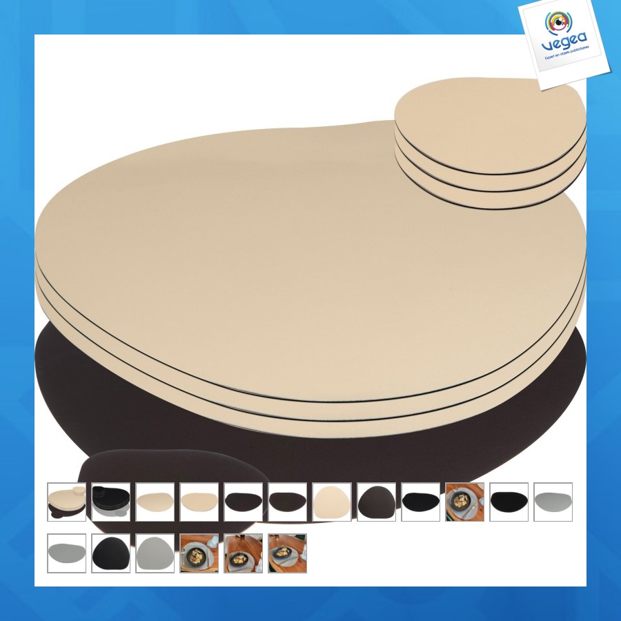 Set de table personnalisable 8 pièces