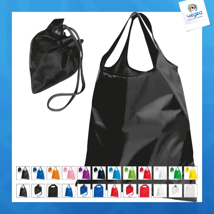 Sac personnalisé de course pliable