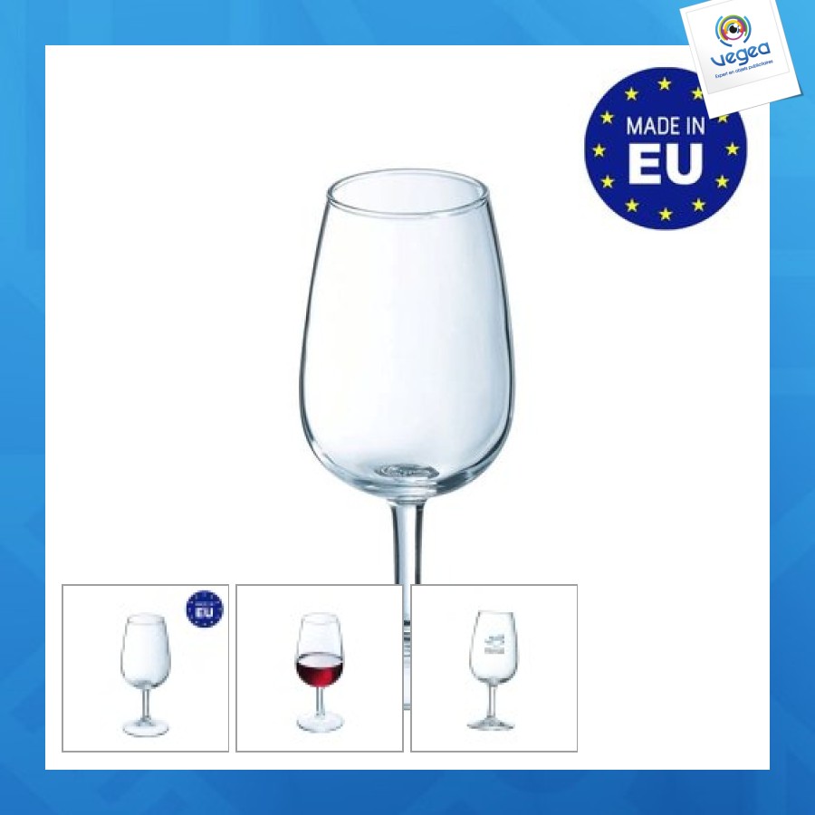 Verre à vin personnalisable dégustation