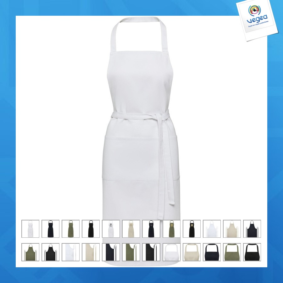Tablier publicitaire shara aware™ de 240g/m²