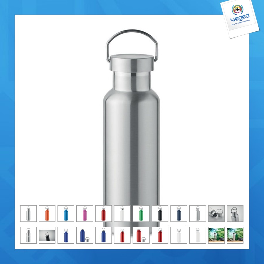 Bouteille personnalisée double paroi 500ml
