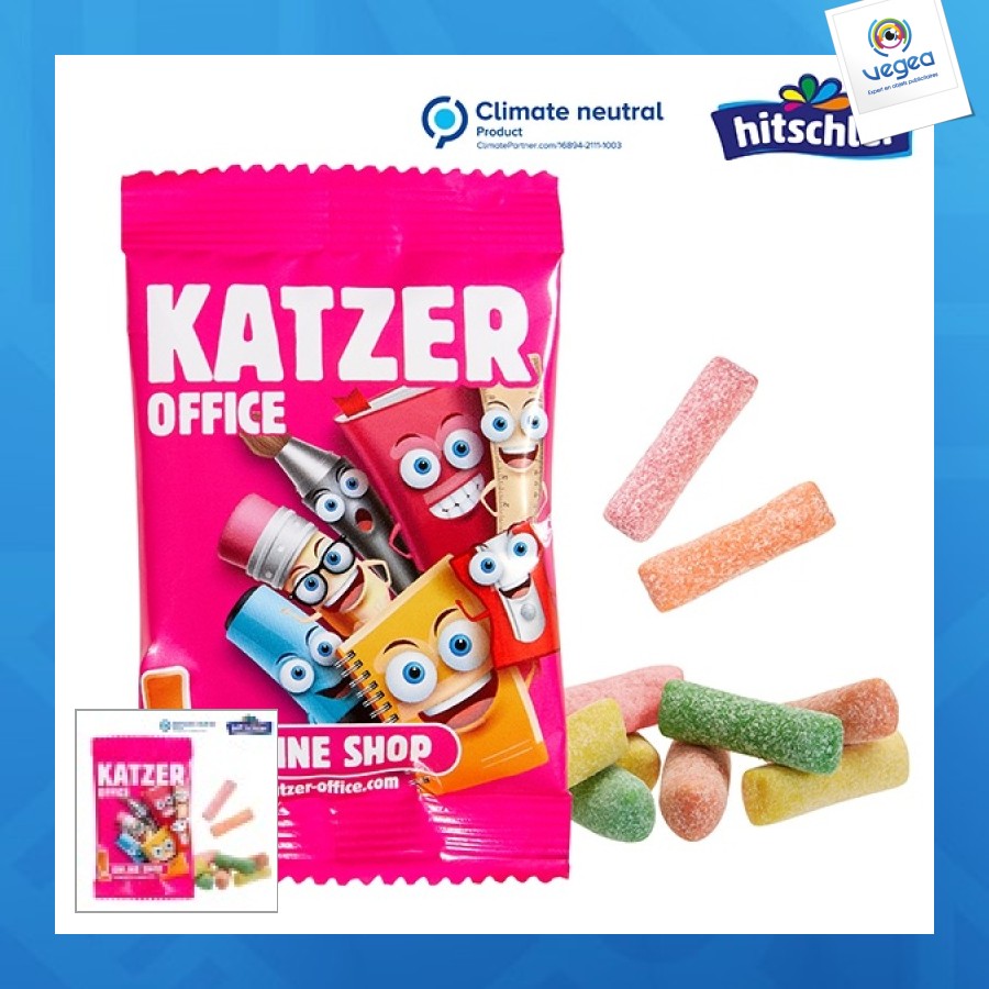 Bonbons à mâcher mini hitschies - acidulés