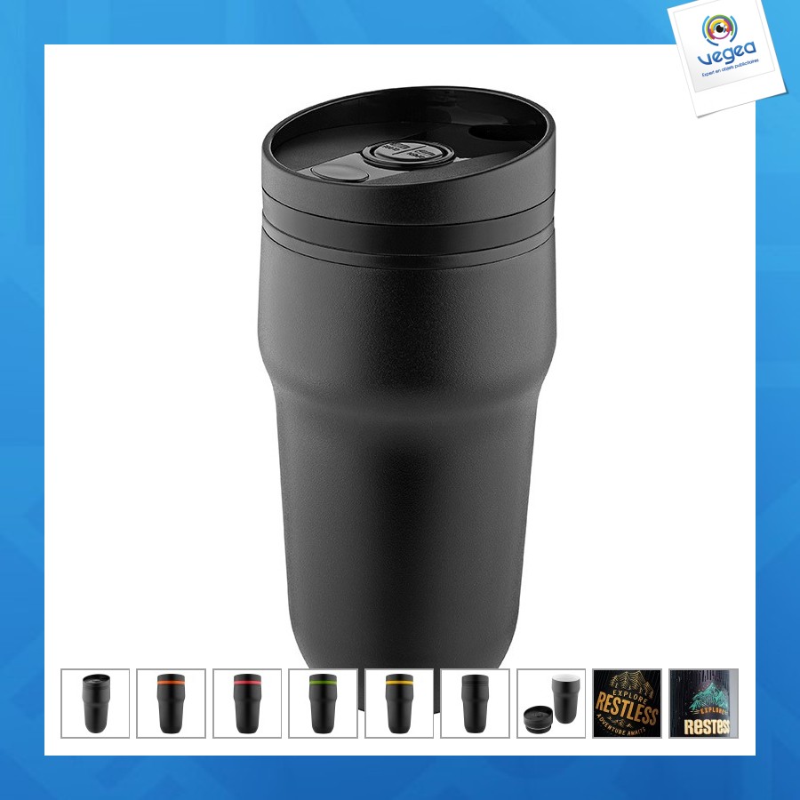 Mug isotherme publicitaire - metmaxx