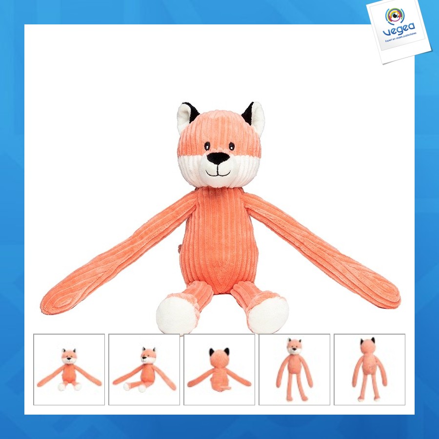 Peluche renard personnalisée - mbw