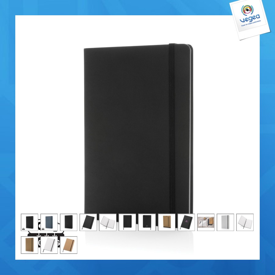 Cahier a5 en kraft recyclé et papier de verre craftstone