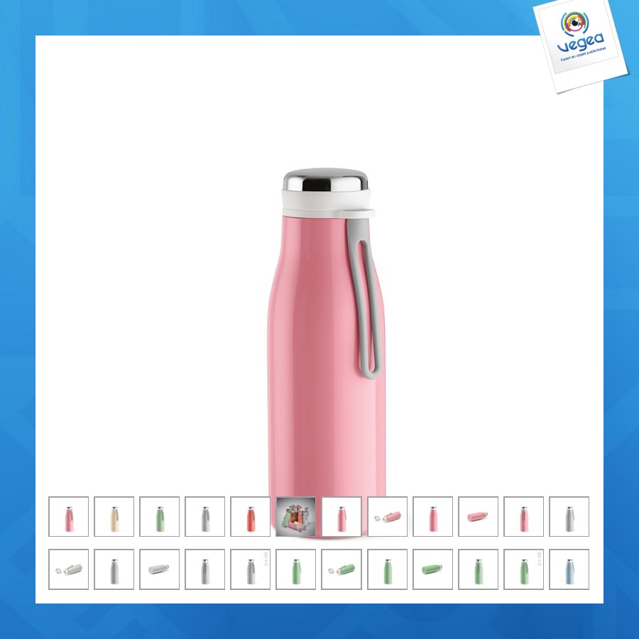 Bouteille inox recyclé double paroi 380ml