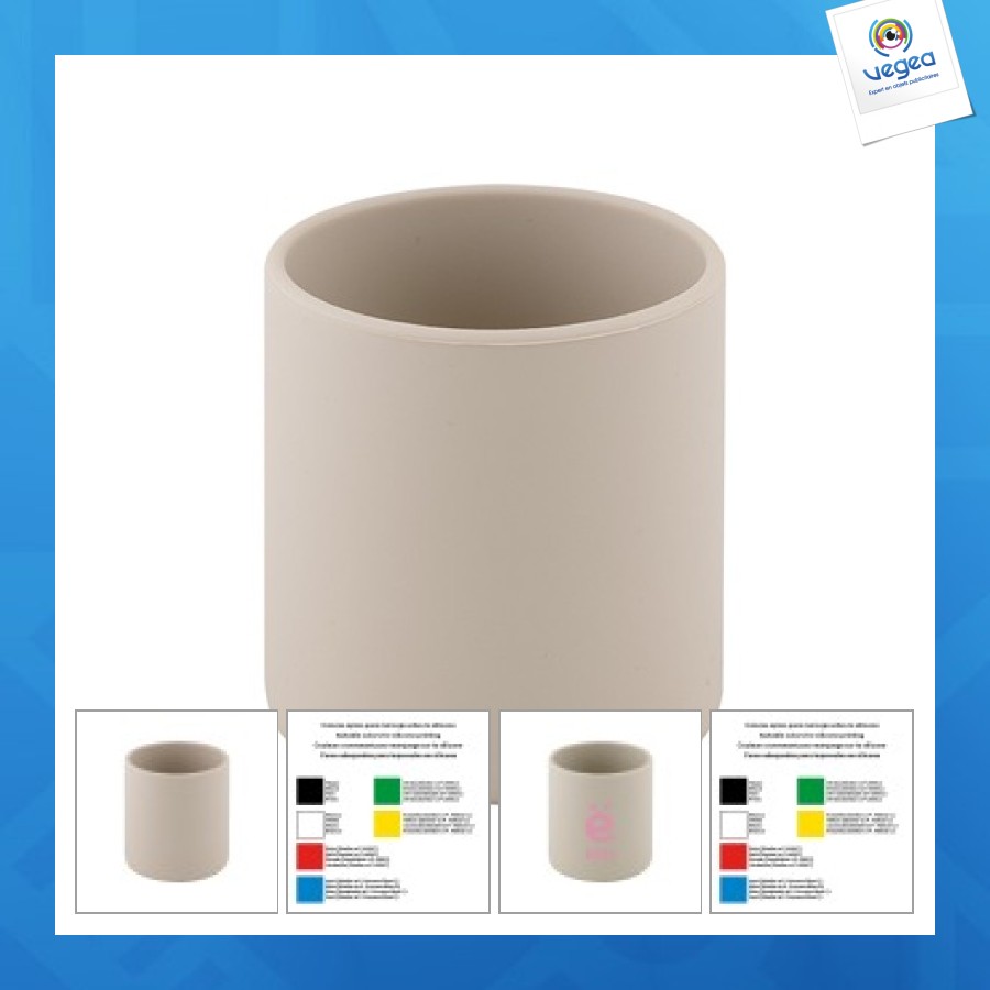 Gobelet en silicone