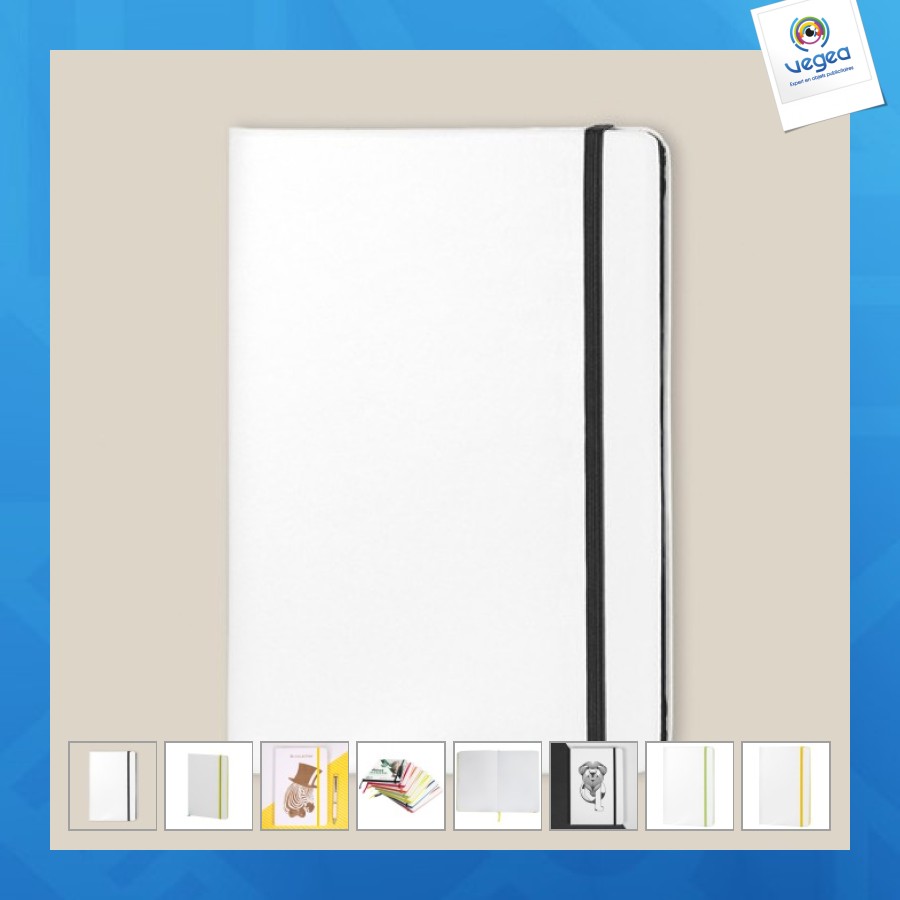 Cahier personnalisable colore
