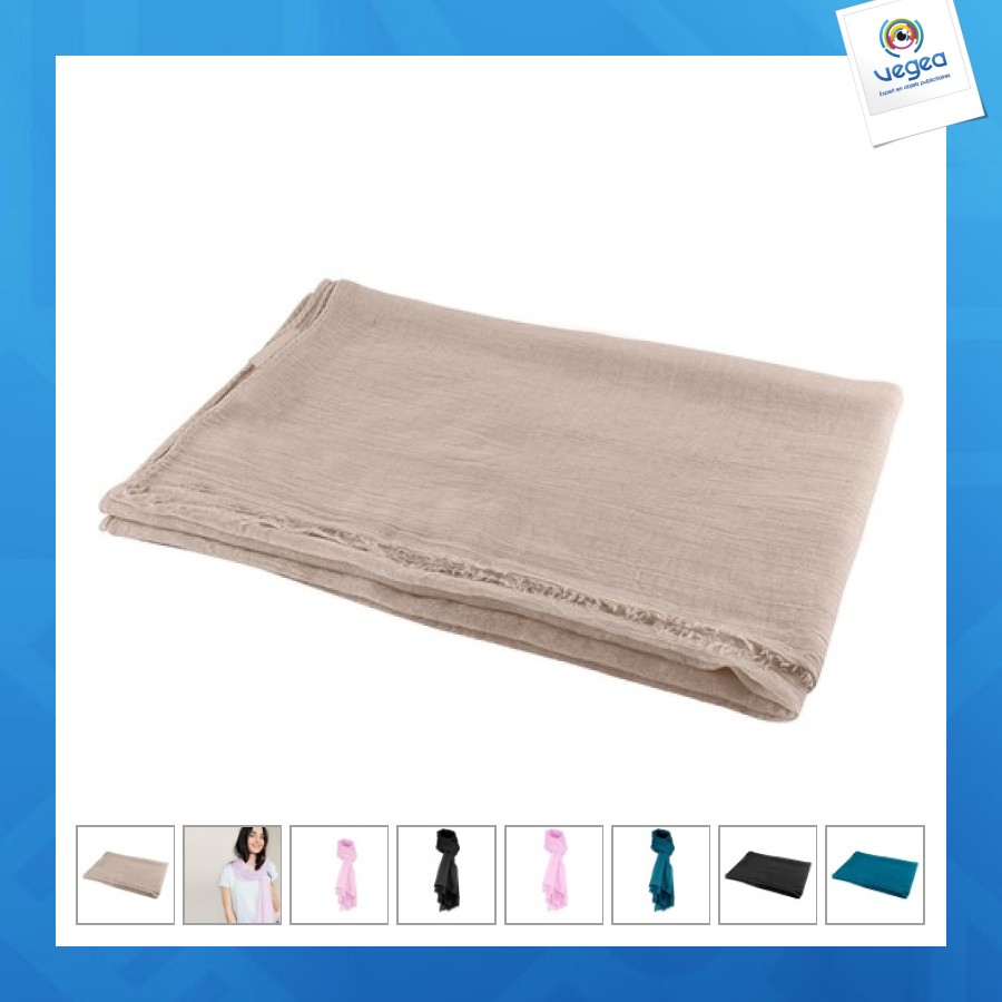 Foulard paréo personnalisable madame